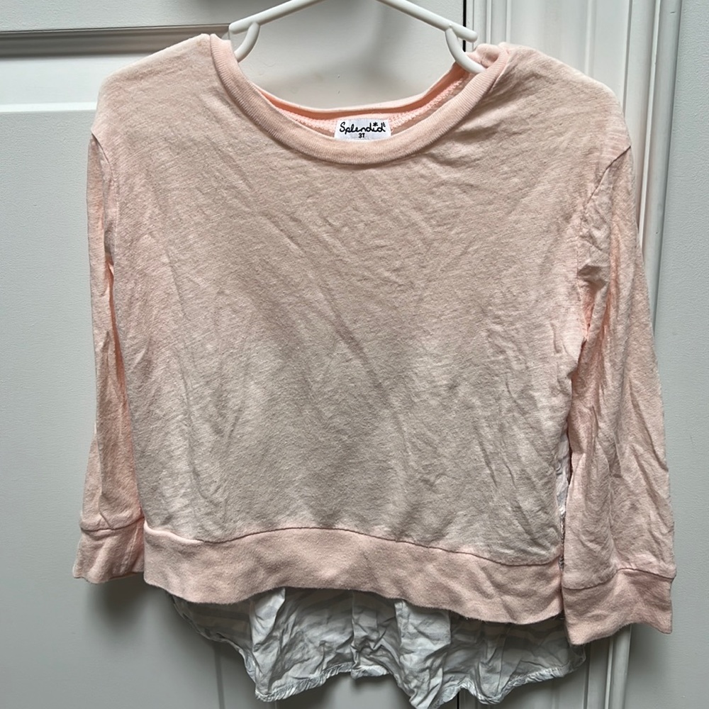 EUC Girls Splendid Hi Lo Tee 3T